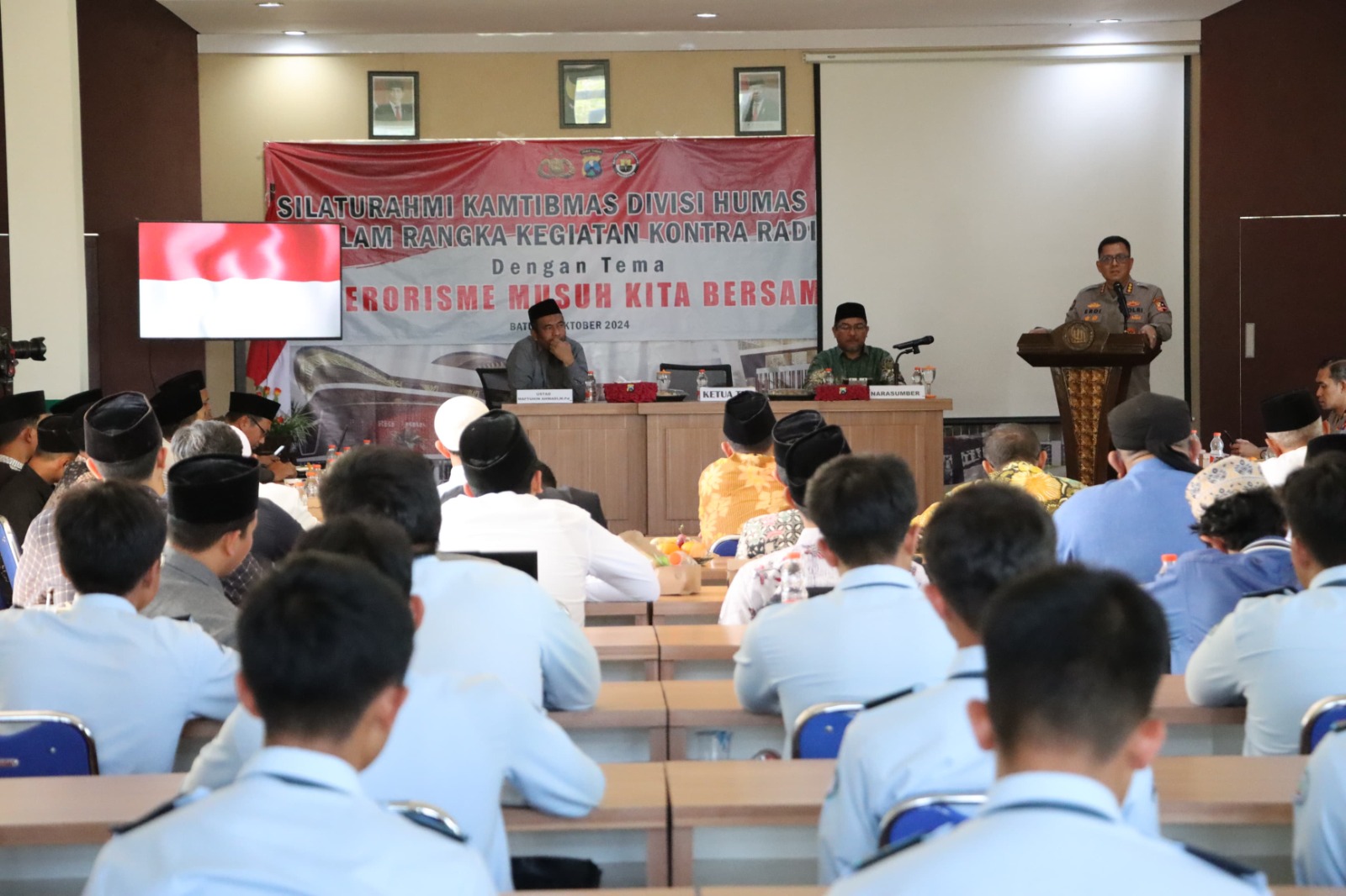 Perangi Radikalisme, Divisi Humas Polri Bersama Polres Batu Gelar Silaturahmi Kamtibmas