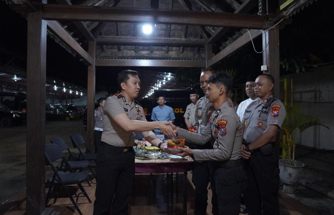 Peringati HUT ke-74 Korps Sabhara, Polres Bojonegoro Gelar Tasyakuran