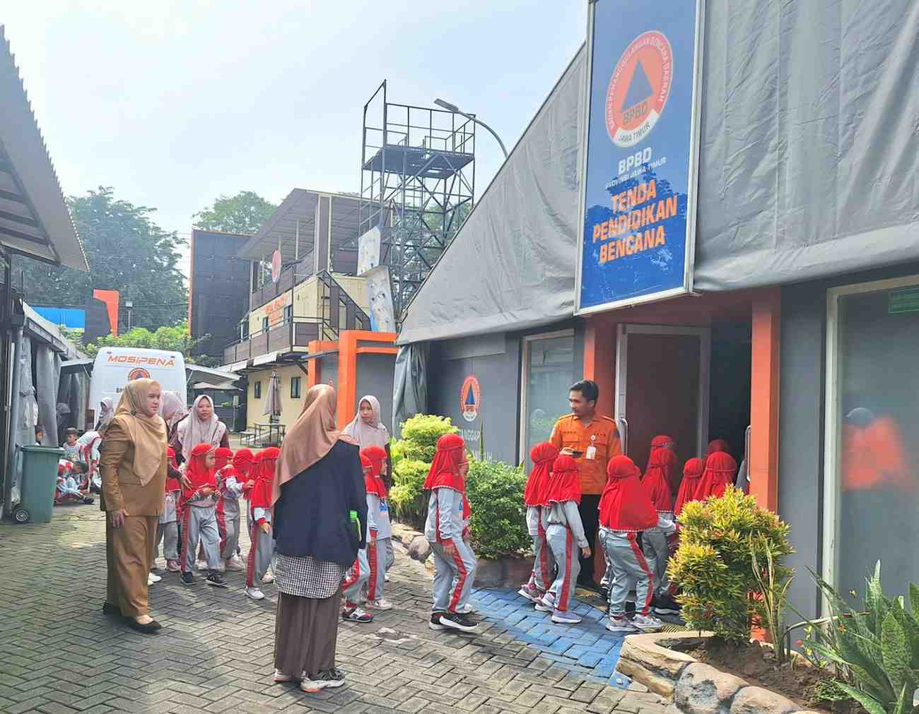 Pasca Libur Lebaran, Taman Edukasi BPBD Jatim Ramai Diserbu Anak TK Belajar Siaga Bencana
