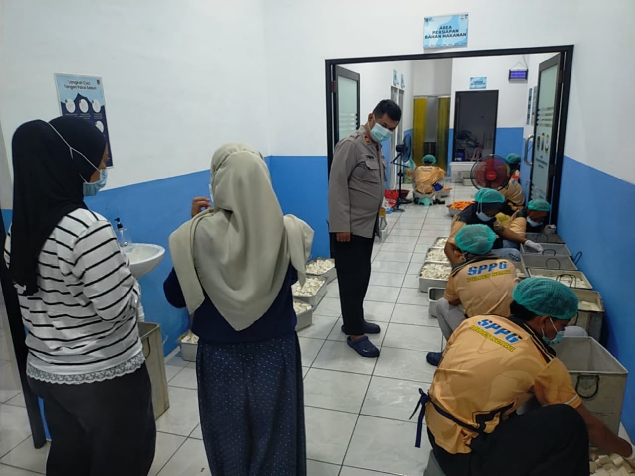 Dukung Program Makan Bergizi Gratis, Polres Ngawi Cek Kesiapan di SPPG 