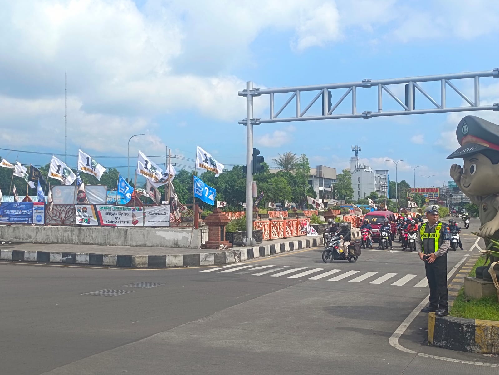 Jelang Pergantian Tahun, Volume Kendaraan di Malang Terus Meningkat