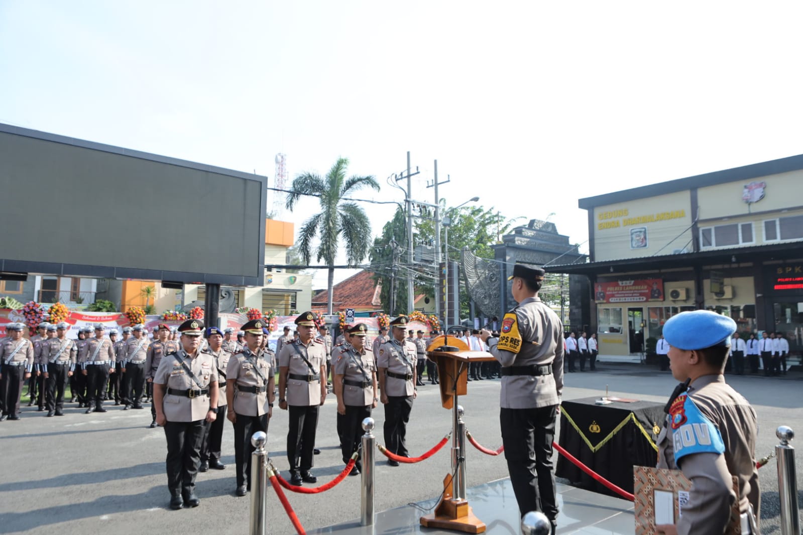 Polres Lamongan Gelar Sertijab Posisi Strategis