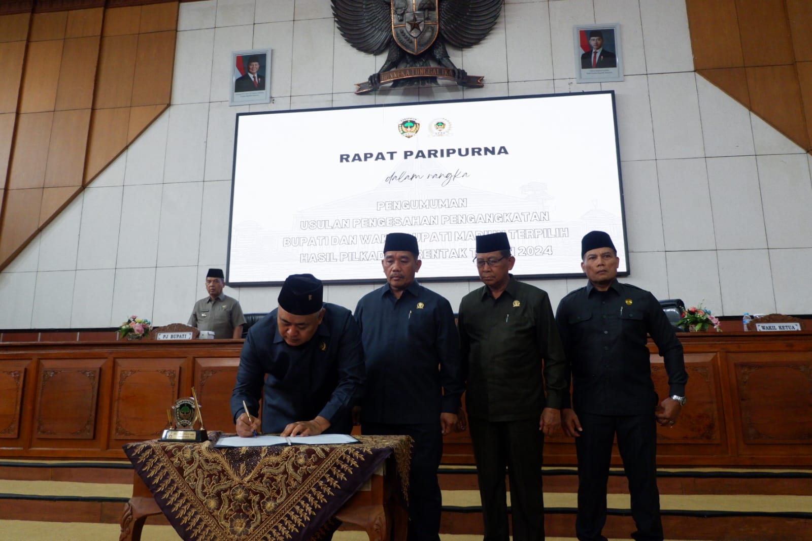 DPRD Kabupaten Madiun Kirim Usulan Pelantikan Bupati-Wakil Bupati Terpilih ke Gubernur