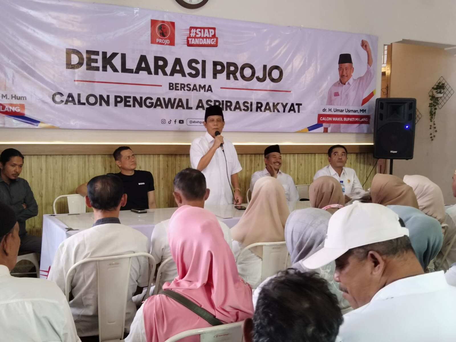 Projo Deklarasi Dukung Paslon GUS di Pilkada Kabupaten Malang