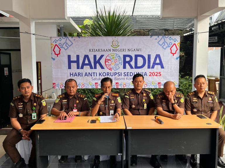 Kejari Ngawi Tangani Empat Kasus Korupsi dan Selamatkan Aset Rp2,2 Miliar