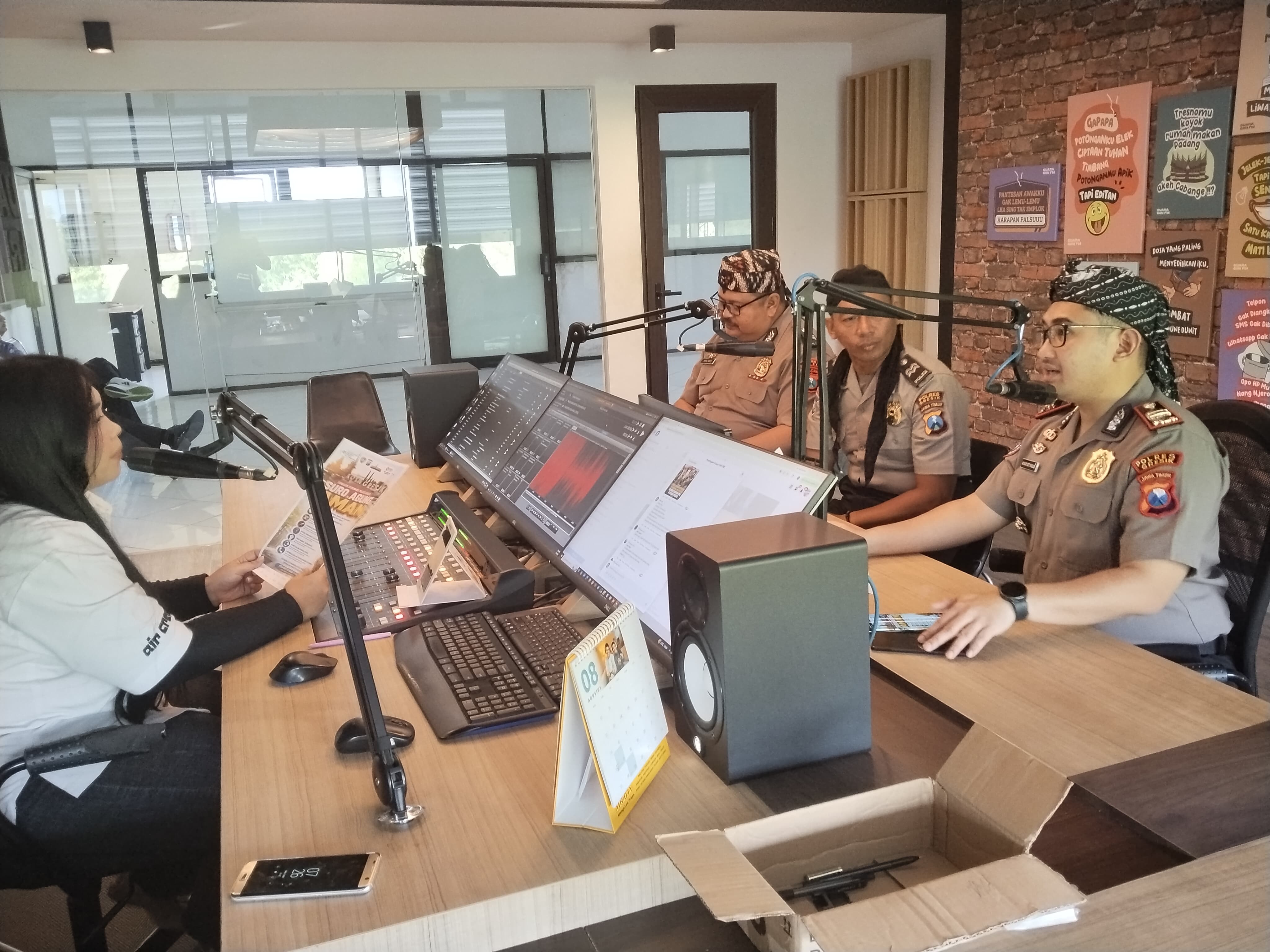 Jelang Sura Agung, Polres Gresik Gaungkan Ayo Jogo Gresik