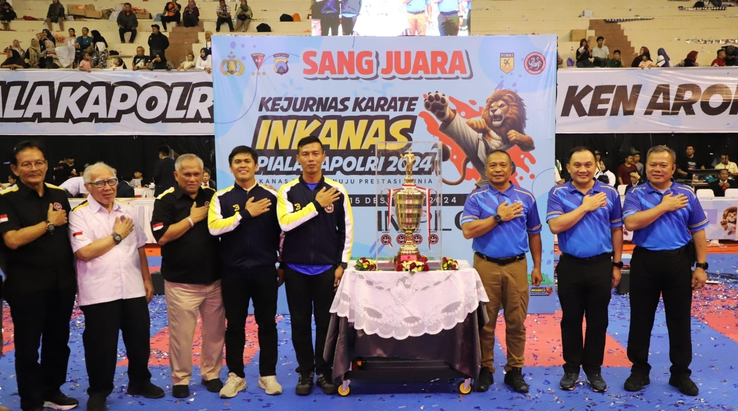 Jawa Timur Juara Umum II Kejurnas Inkanas Kapolri Cup