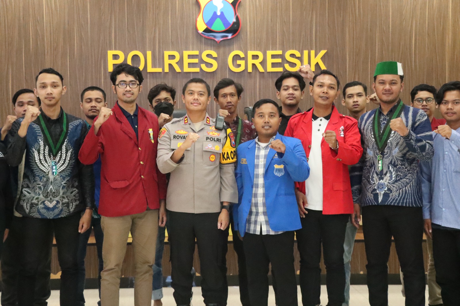 Kapolres Gresik Ajak Mahasiswa Perkuat Sinergitas Jaga Kondusifitas Kamtibmas