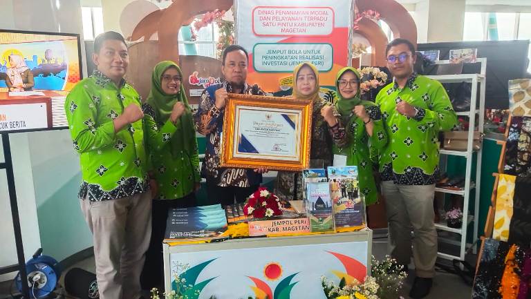 DPMPTSP Magetan Sepanjang 2025 Panen Prestasi Hingga Investasi Lampaui Target