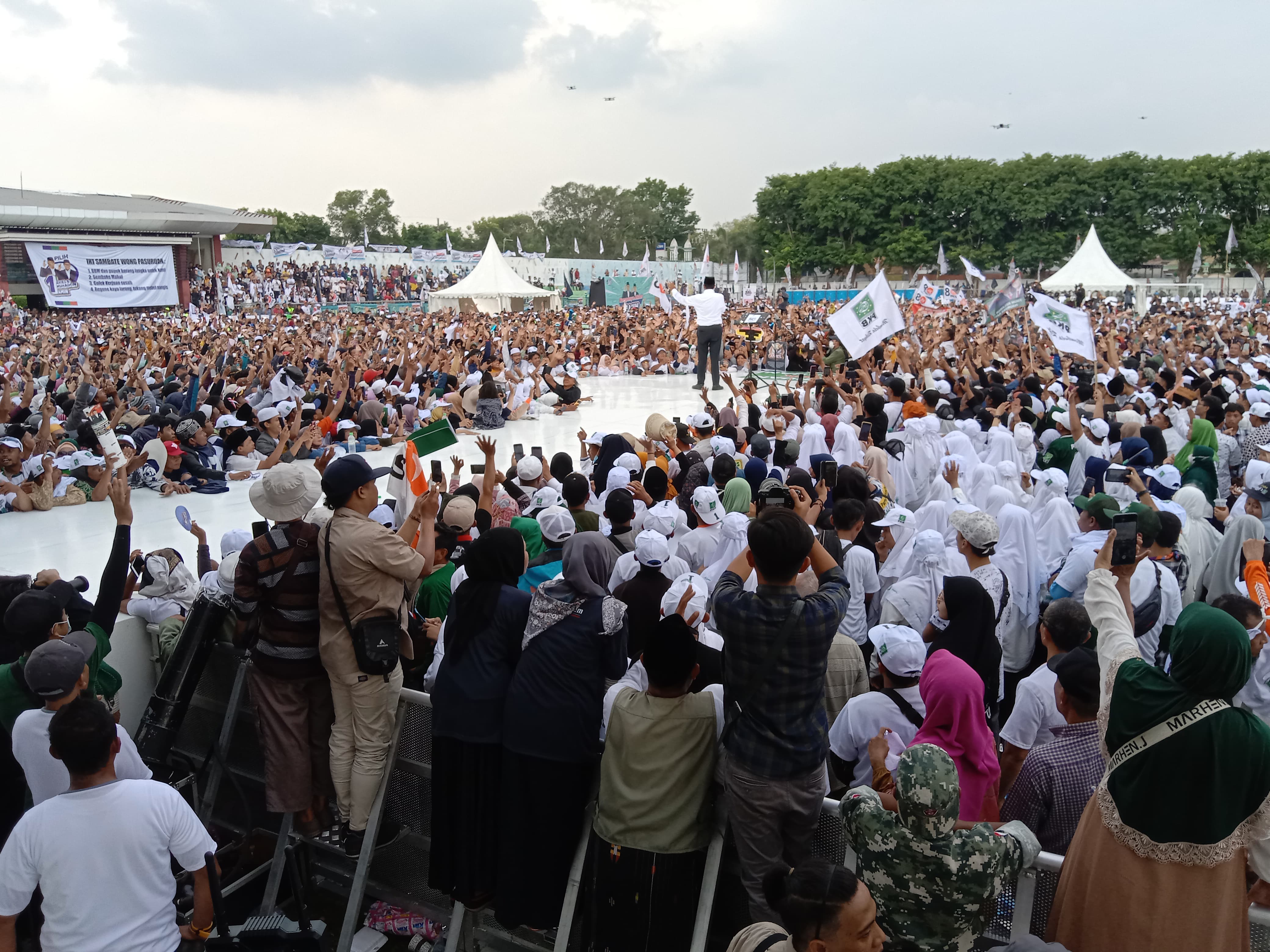 Disparpora Layangkan Surat Teguran atas Kerusakan Stadion Pasca Kampanye AMIN