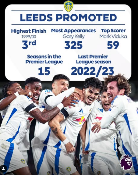 Leeds United dan Burnley Kembali ke Liga Premier Inggris