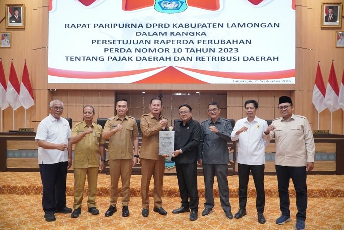 Pendapatan Turun, Belanja Naik, APBD Perubahan Lamongan 2026 Disahkan