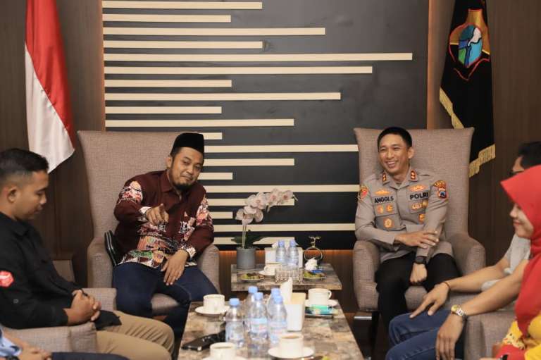 KPU Kabupaten Kediri Perkuat Kolaborasi dengan Polres Kediri Kota