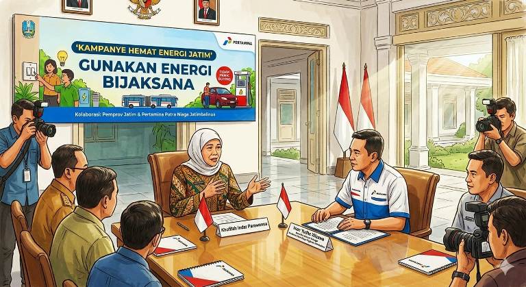 Jatim Gaungkan Gerakan Hemat Energi, Warga Diminta Tak Panic Buying