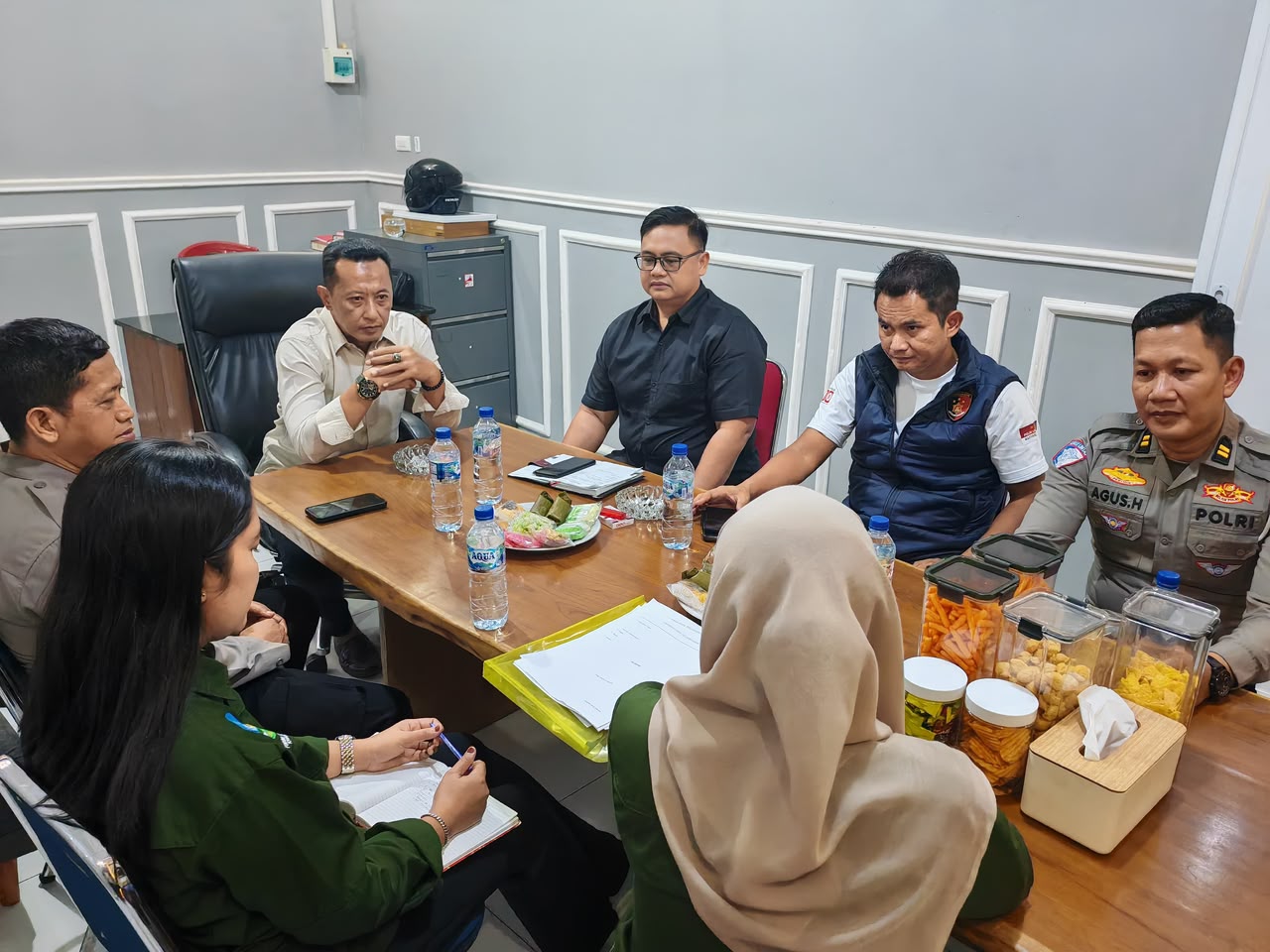 Bangun Kolaborasi Menuju Ngawi Sehat, Satresnarkoba Gelar Audiensi 