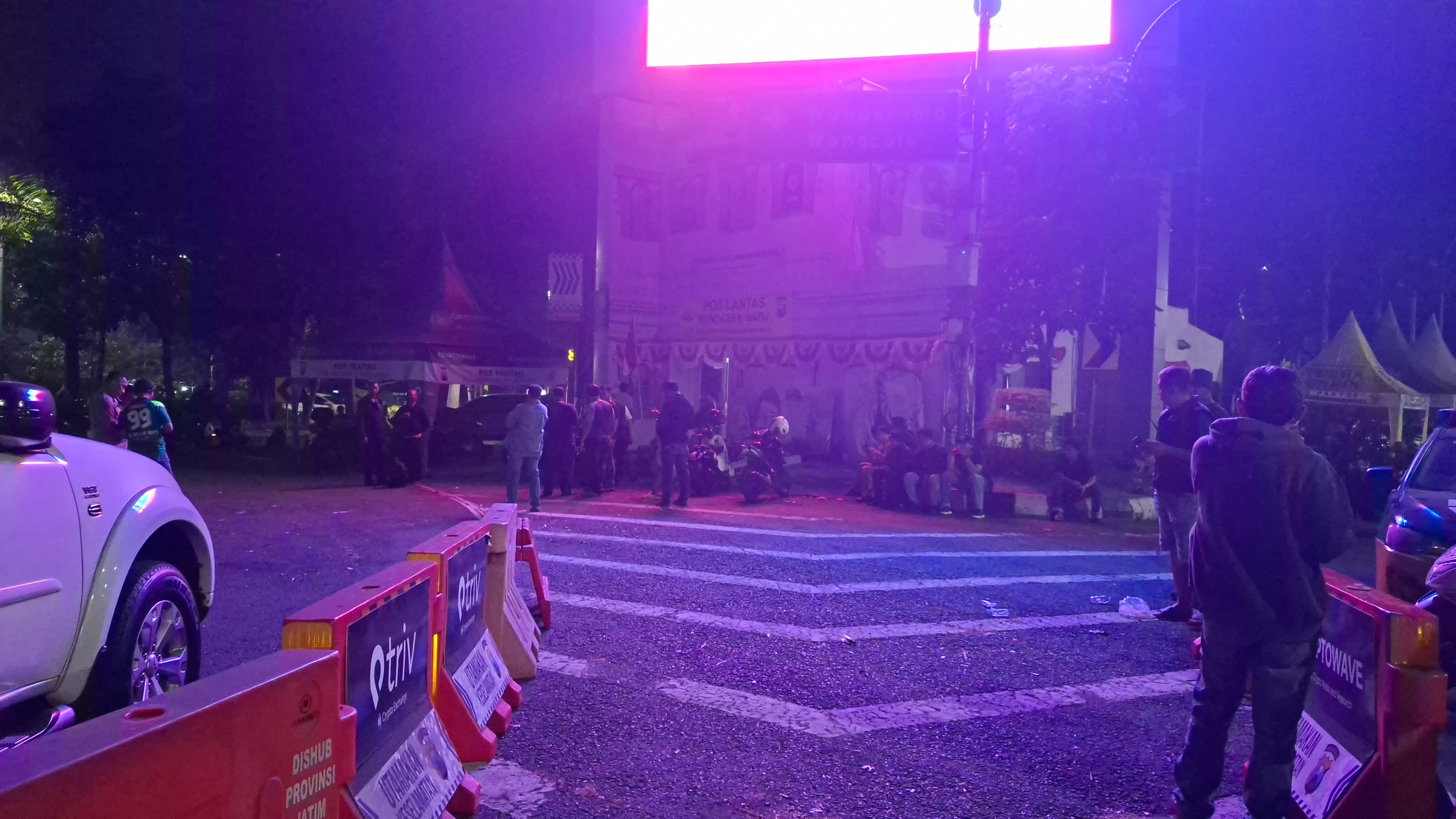 Jejak Pelaku Bom Molotov Dua Pos Polisi Surabaya Diburu Lewat CCTV
