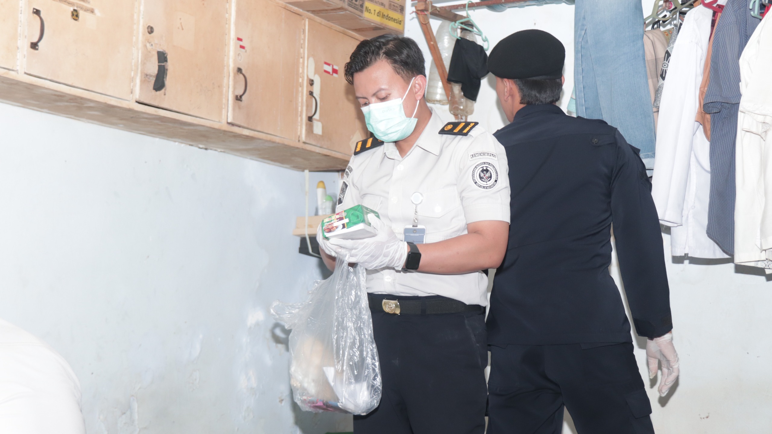 Sapu Bersih Halinar, Lapas Kediri dan APH Perketat Keamanan Blok Hunian