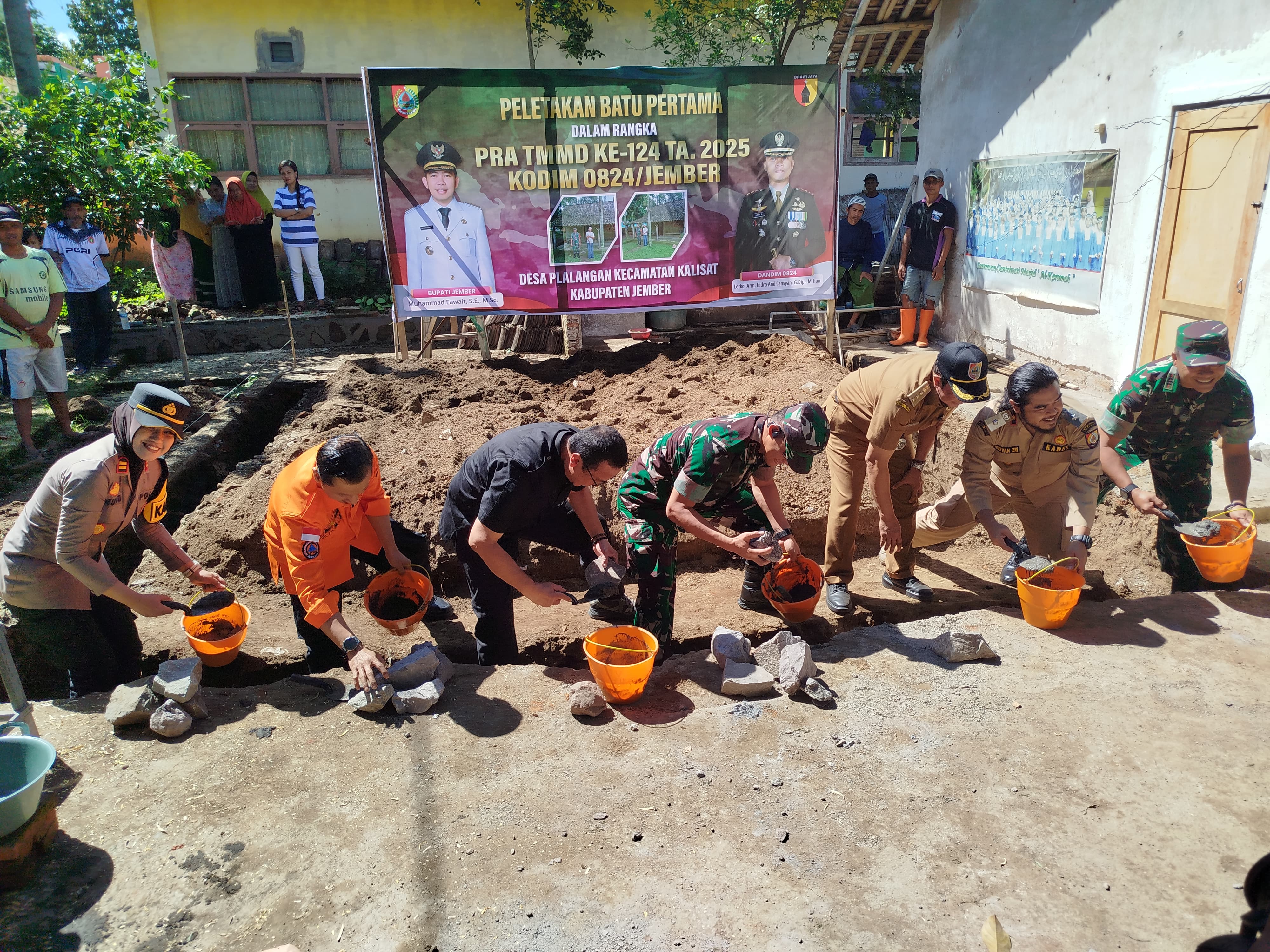 Sinergi TNI-Pemkab Jember Gelar Pra-TMMD Wujudkan Pembangunan Merata di Plalangan