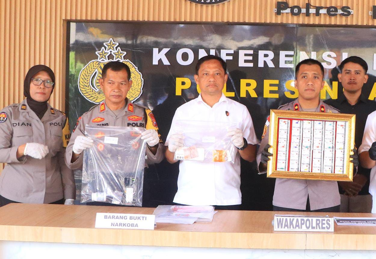 Polres Ngawi Ungkap 4 Kasus Peredaran Pil Koplo, 4 Tersangka Diamankan