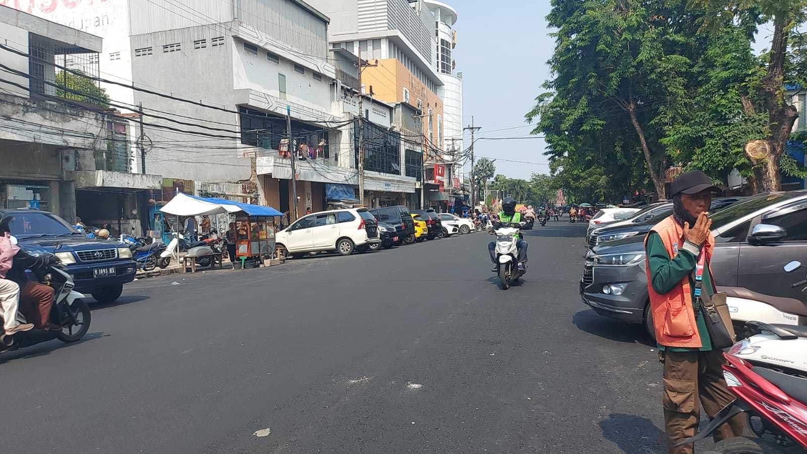 Hore! Jalan Kranggan Diaspal, Pengguna Jalan Senang