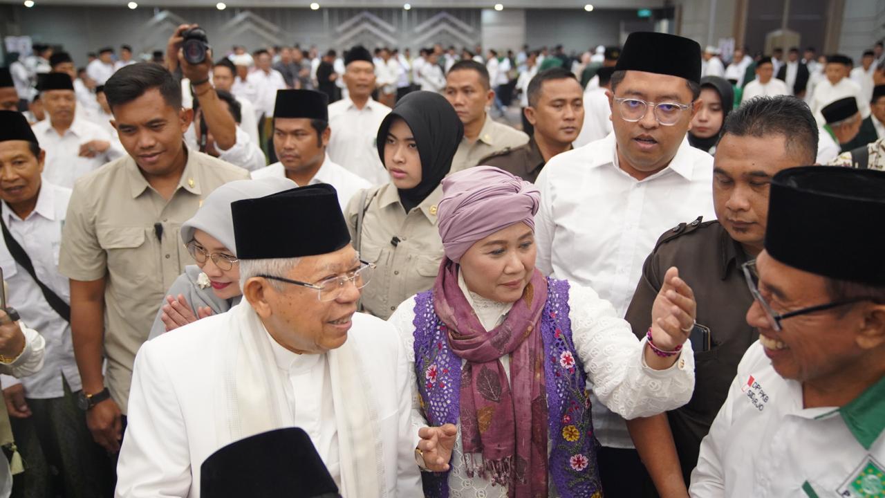 KH Ma'ruf Amin Bersama PKB Menangkan Luluk-Lukman di Jawa Timur