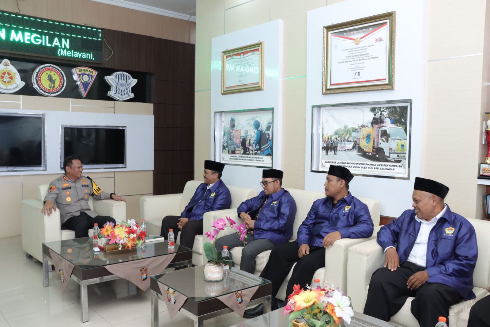 Kapolres Lamongan Terima Kunjungan Silaturahmi DPD LDII Lamongan