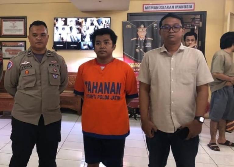 Menyaru jadi Jemaah Salat Jumat, Residivis di Surabaya Gondol Motor