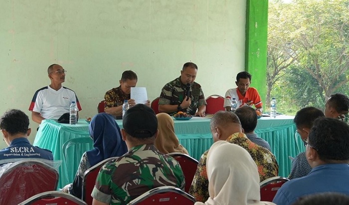 Kodim Bojonegoro Sosialisasikan Program TMMD 129 di Desa Kesongo Kedungadem