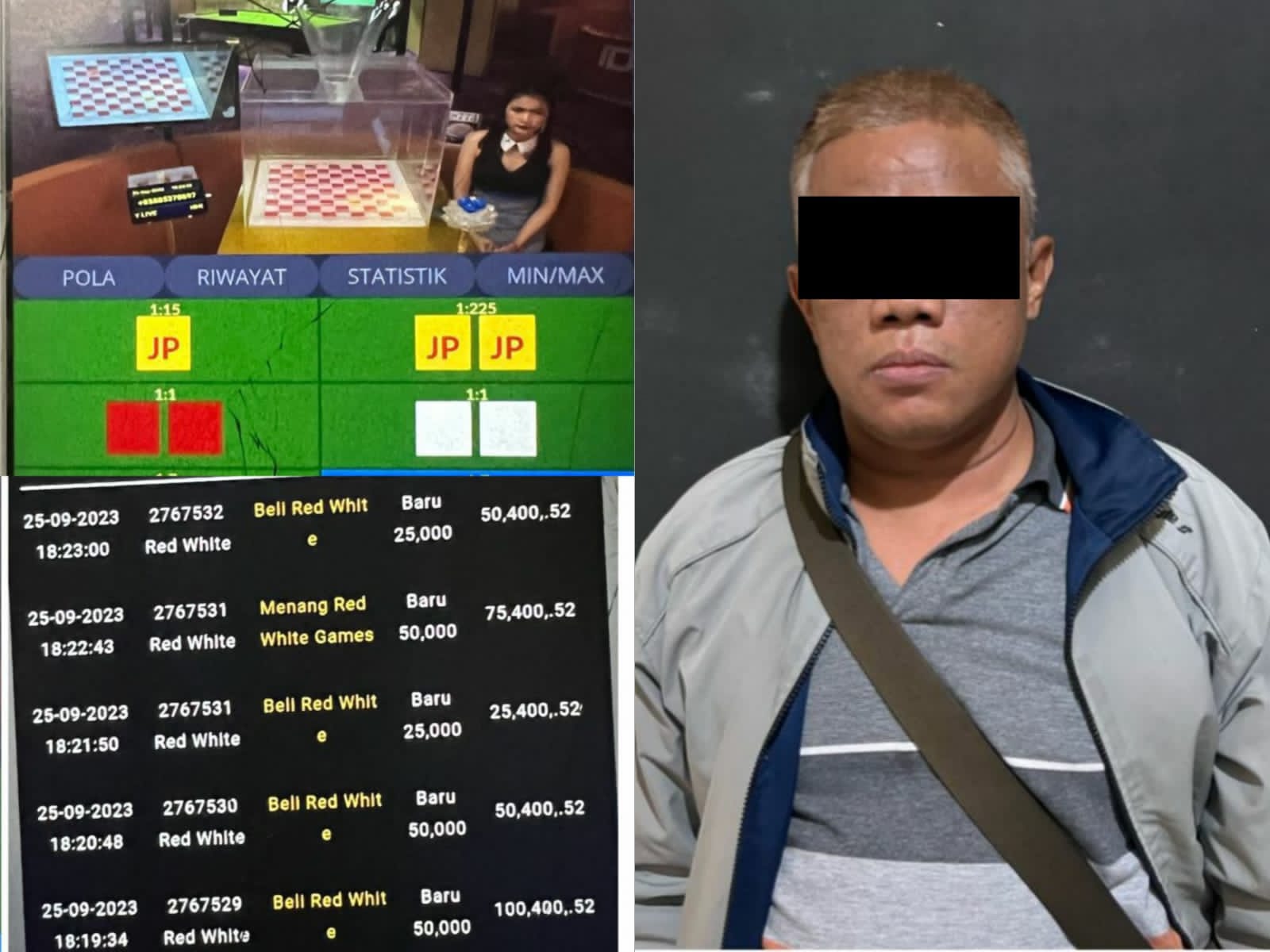 Keranjingan Judi Online, Warga Gedangan Ditangkap Polisi