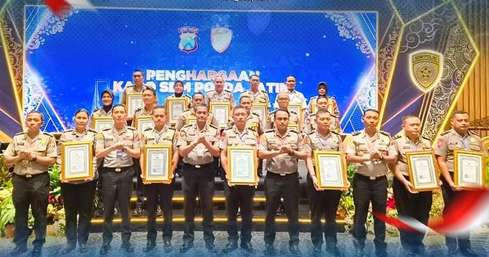 Polres Bojonegoro Raih Satwil Terbaik I dari Biro SDM Polda Jatim