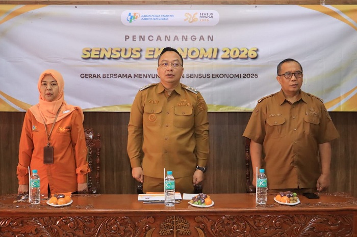 Pemkab Gresik Percepat Sensus Ekonomi 2026, Data Jadi Dasar Perencanaan Kebijakan Daerah