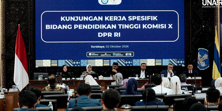 Unair dan Komisi X DPR RI Bahas Tata Kelola SPMB