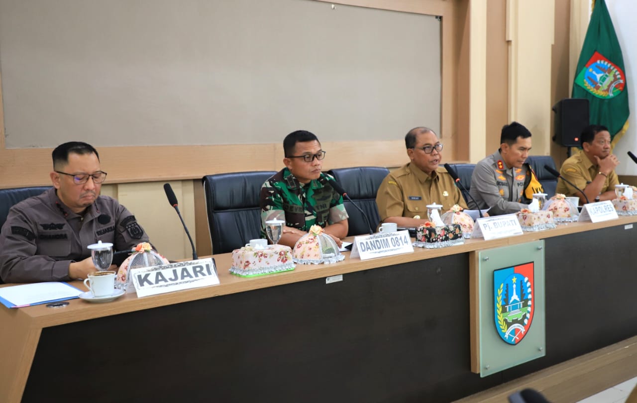 Pastikan Pemilu 2024 di Jombang Aman dan Kondusif, Pj Bupati Jombang Perkuat Sinergi