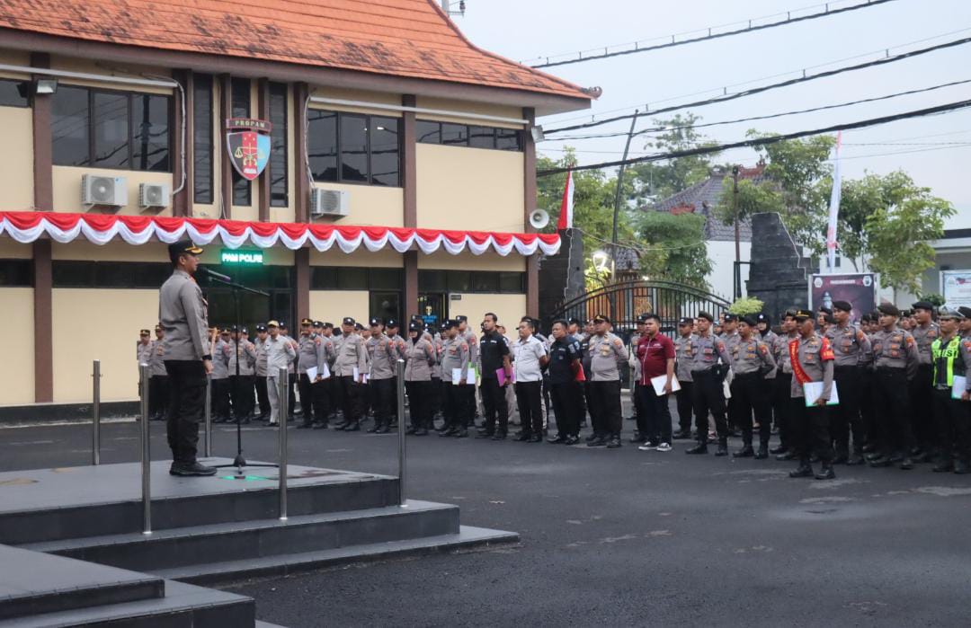 Malam 1 Suro, Polres Bojonegoro Kerahkan Kekuatan Penuh untuk Jaga Kamtibmas