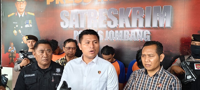 Satreskrim Polres Jombang Ringkus 4 Pengeroyok Pemuda di Sengon