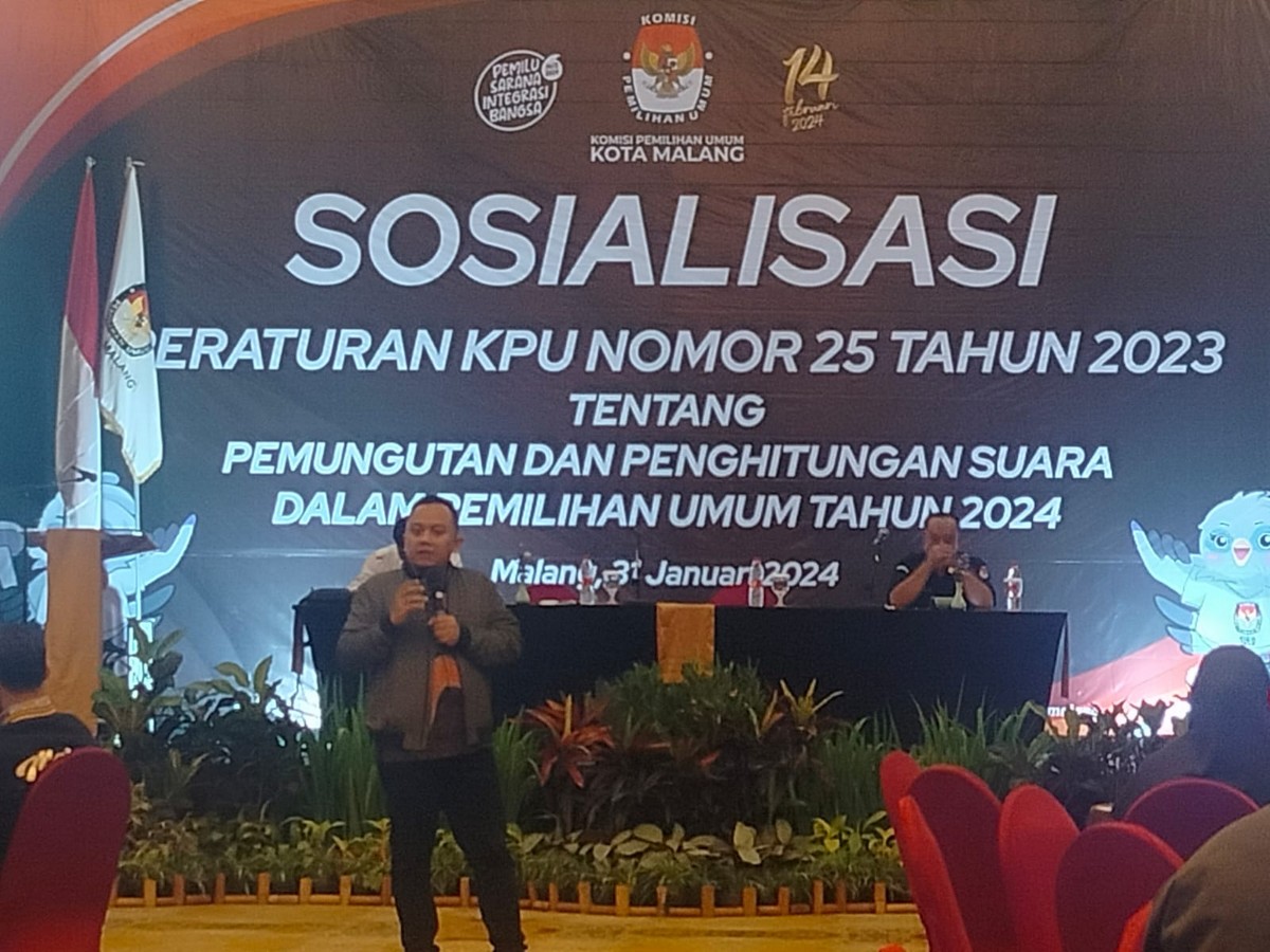 KPU Kota Malang: Pemilih Dilarang Bawa HP