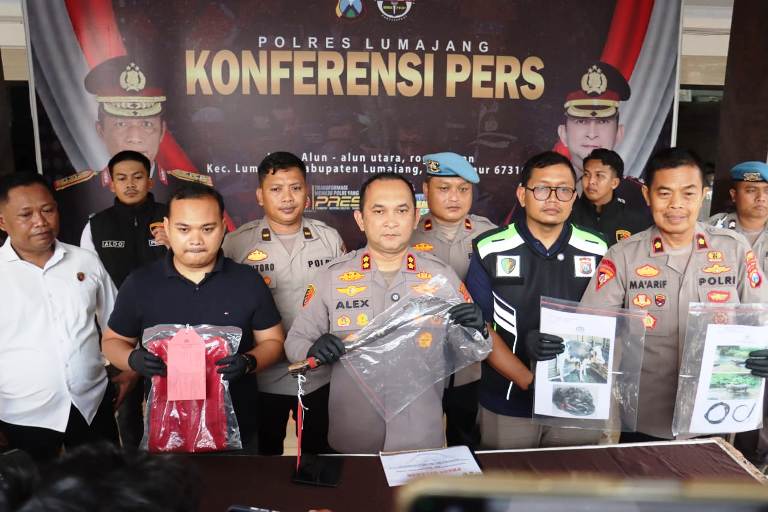 Polres Lumajang Umumkan Hasil Otopsi, Tersangka Curwan Meninggal Karena Asam Lambung