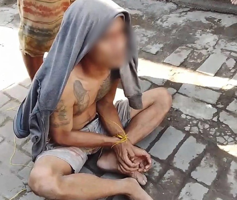 Maling Tepergok Pemilik Rumah di Karang Tembok, Warga Amankan Terduga Pelaku