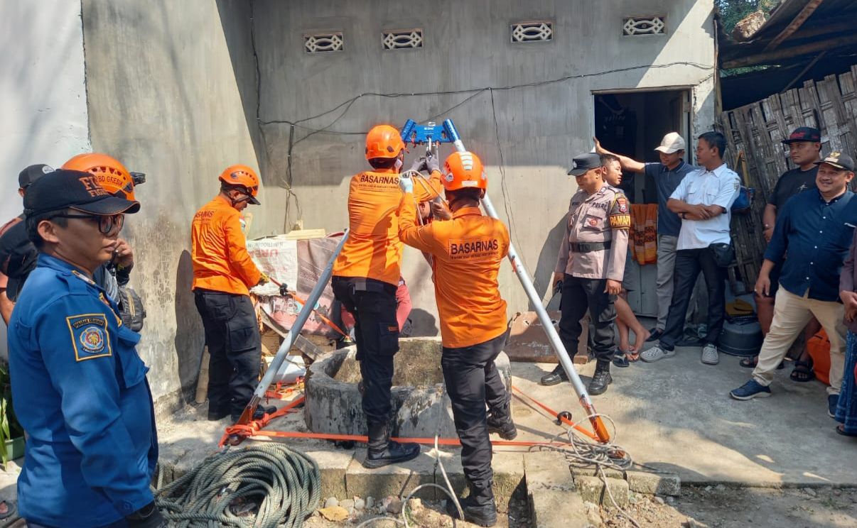 Tragis, Lansia 98 Tahun di Kedamean Gresik Ditemukan Tewas Tercebur Sumur