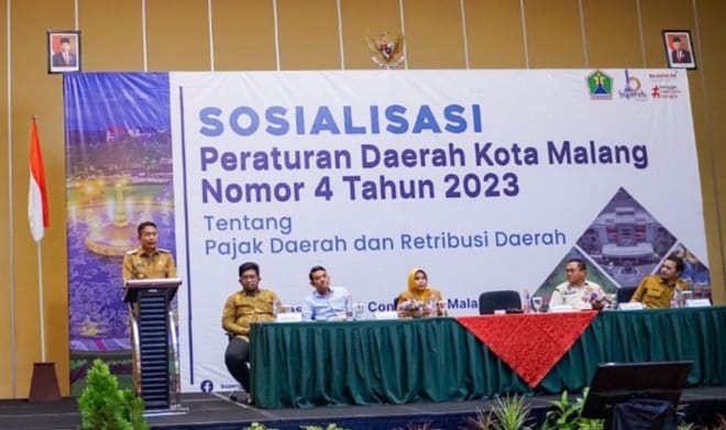 Bapenda Kota Malang Sosialisasi Pajak Daerah & Launching Si Petapa