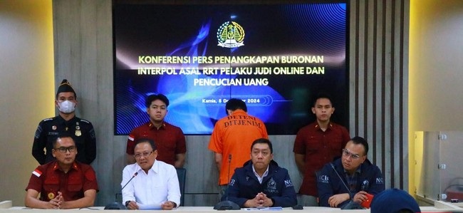 WN Cina Buronan Kasus Judi Online Ditangkap di Batam