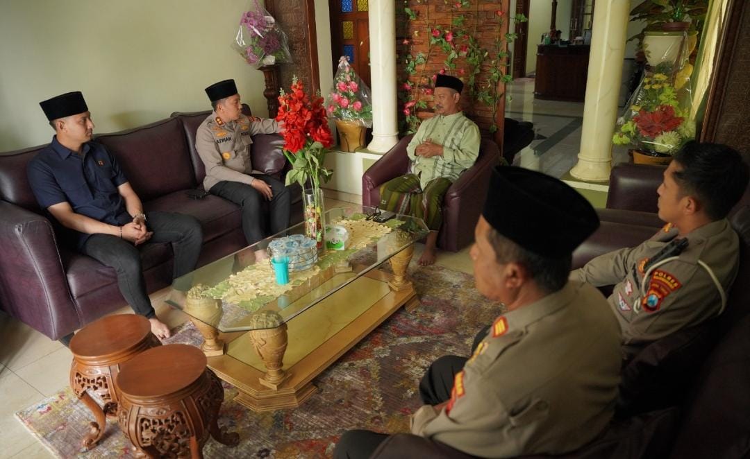 Kapolres Bojonegoro Silaturahmi ke Tokoh Agama di Bulan Ramadhan Guna Bangun Kamtibmas 