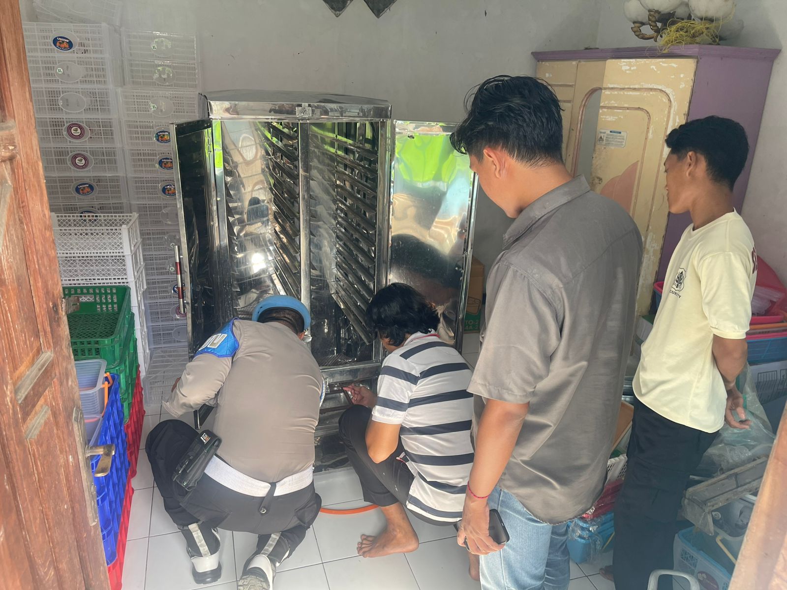 Dapur SPPG Ngoro Meledak, Dua Pekerja Luka Bakar