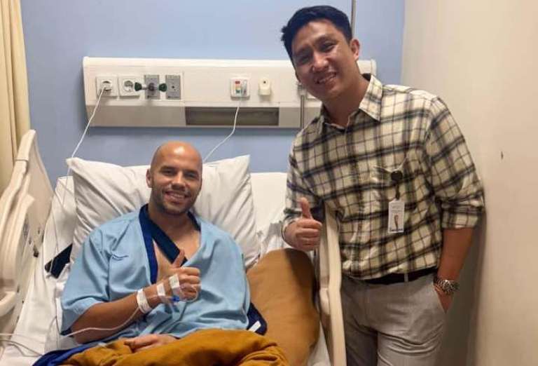 Cedera Bahu, Risto Mitrevski Jalani Perawatan Intensif