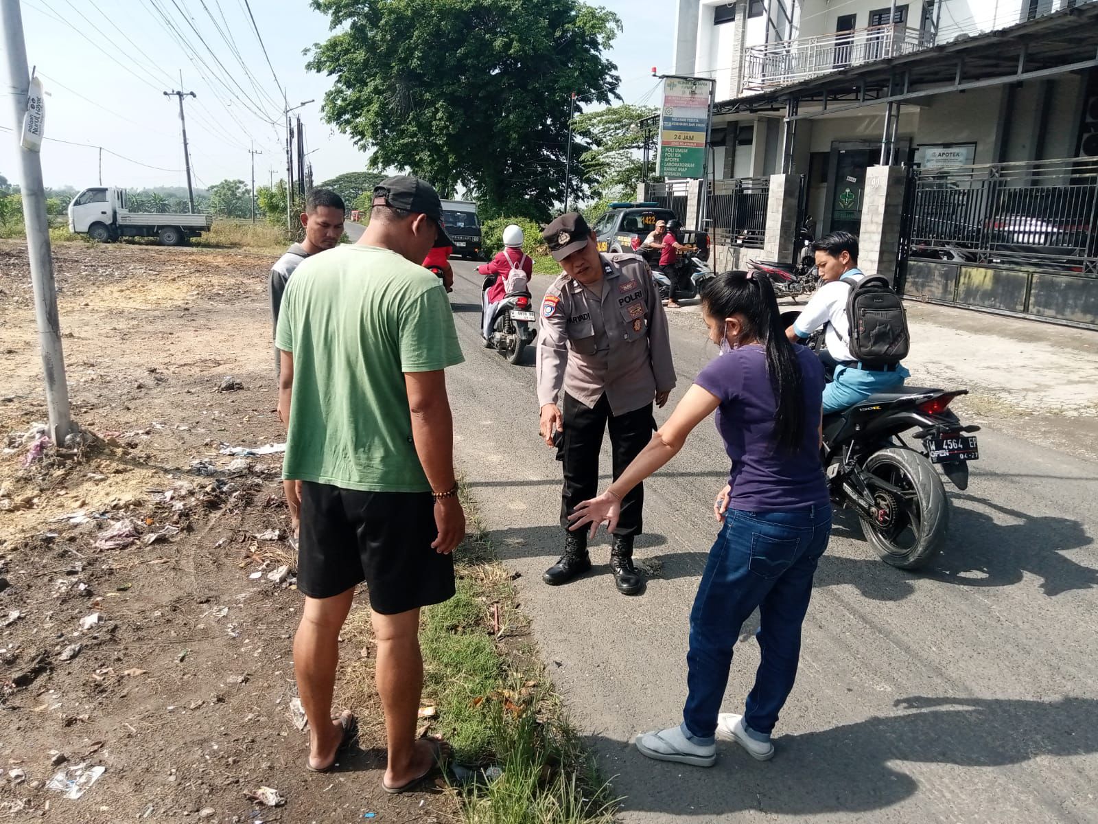 Pelajar Benjeng Gresik Tewas Usai Benturan dengan Sesama Pengendara Motor
