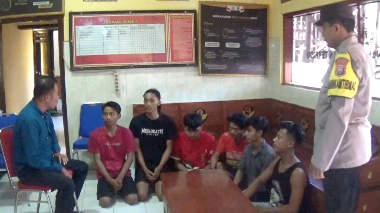 Pengeroyokan Brutal di Balung, 6 Pelaku Ditangkap, 1 Buron