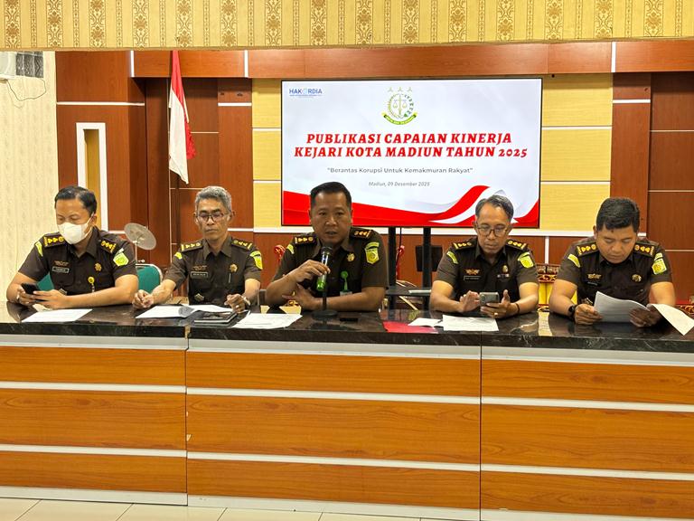 Transparansi Kinerja Kejari Kota Madiun 2025, Pemulihan Keuangan Negara Tembus Rp 2,5 Miliar