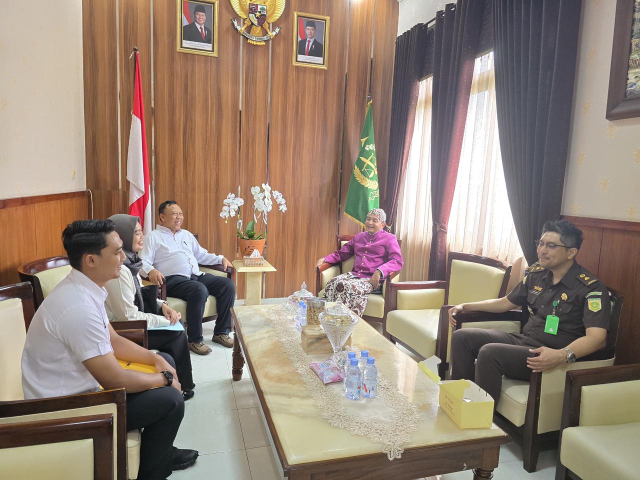 Jalin Sinergi, Kepala ATR/BPN Tulungagung Sambangi Kejaksaan Negeri 