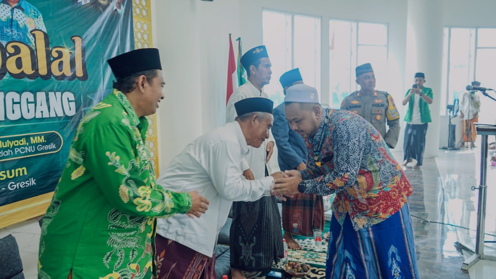 Hadiri Halalbihalal MWCNU Balongpanggang, Gus Yani Ajak Manfaatkan Islamic Center