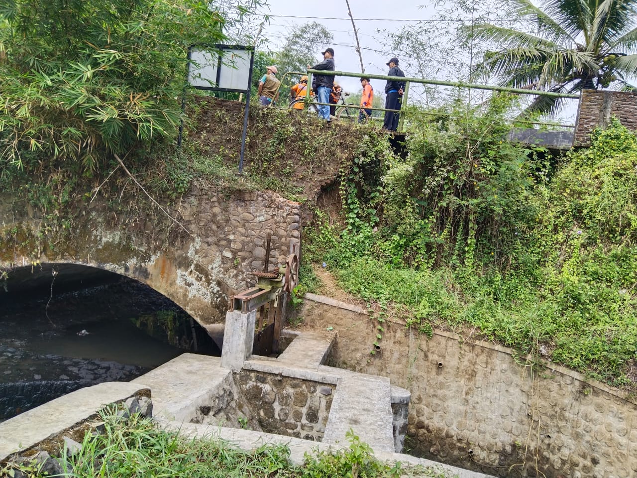 Anak 3,5 Tahun Hanyut di Sungai Desa Kebonagung Pakisaji